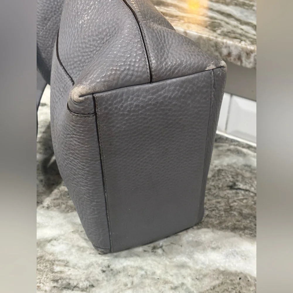 Coach Legacy Silver gray Leather Crossbody